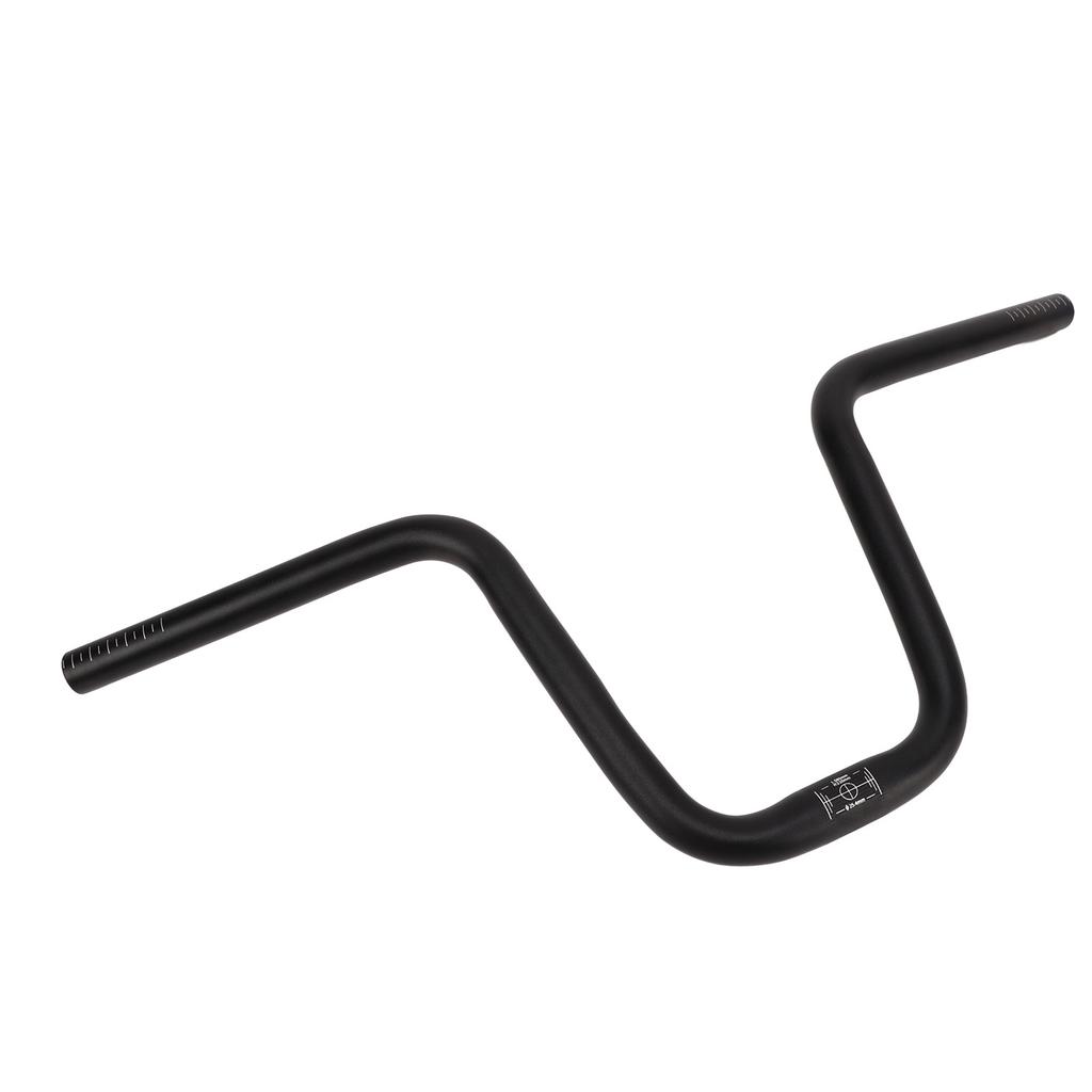 Mountain Bike Handlebar 25.4mm Diameter 580mm Extra Long Handlebar Aluminum Alloy Folding Road Bike