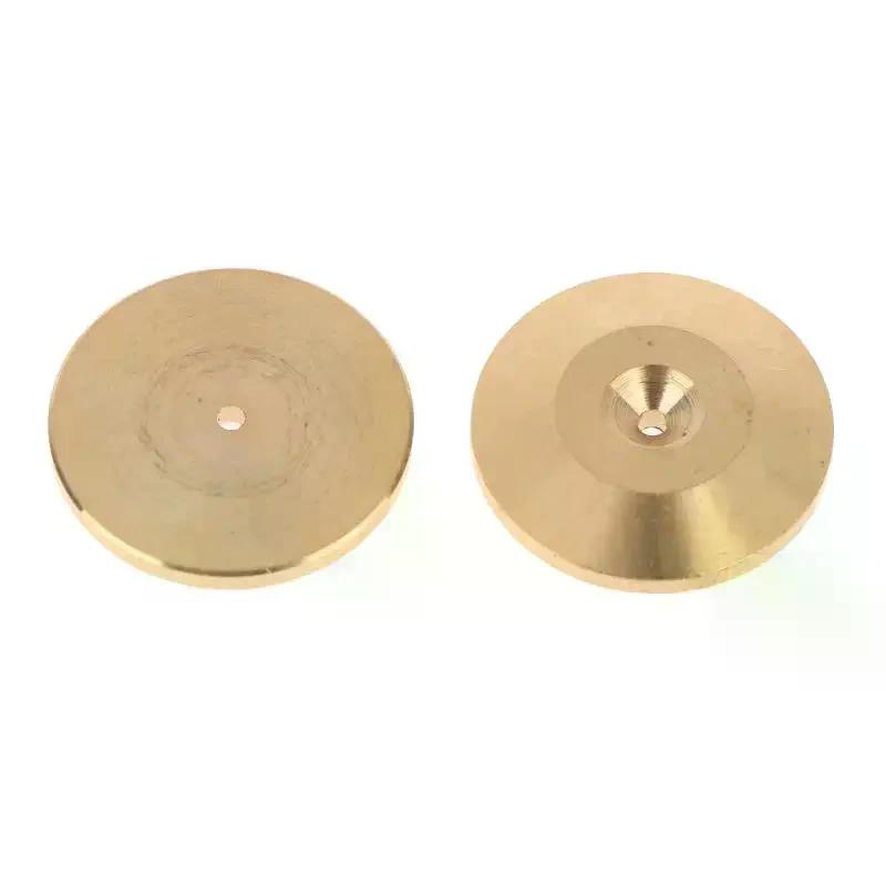 4/8Pcs Speaker Pure Copper Spikes Pads HiFi Speaker Box Isolation Floor Stand Feet Cone Base Shoes Pad Cone Base