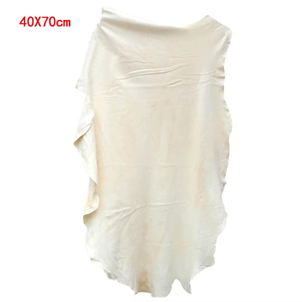 Natural Deerskin Leather Clean Cloth Car Home Washing Care Quick Dry Cleaning Towel Super Absorbent Glass Drying Rags