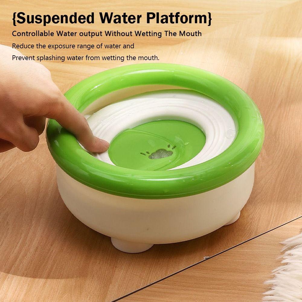 Durable Large Capacity Dog Water Bowl Moisture-proof Filter Cat Water Bowl Non-Slip Splash-proof Pet supplies for Puppy Cat