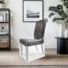 Plastic Dining Chair Covers Waterproof Pvc Seat Chair Protector Short/Medium/Long Seat Dustproof Cover For Home Kitchen Bedroom