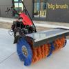 Commercial Diesel Snow Blower: 11 HP Hand-Push Machine for Community and Property Use