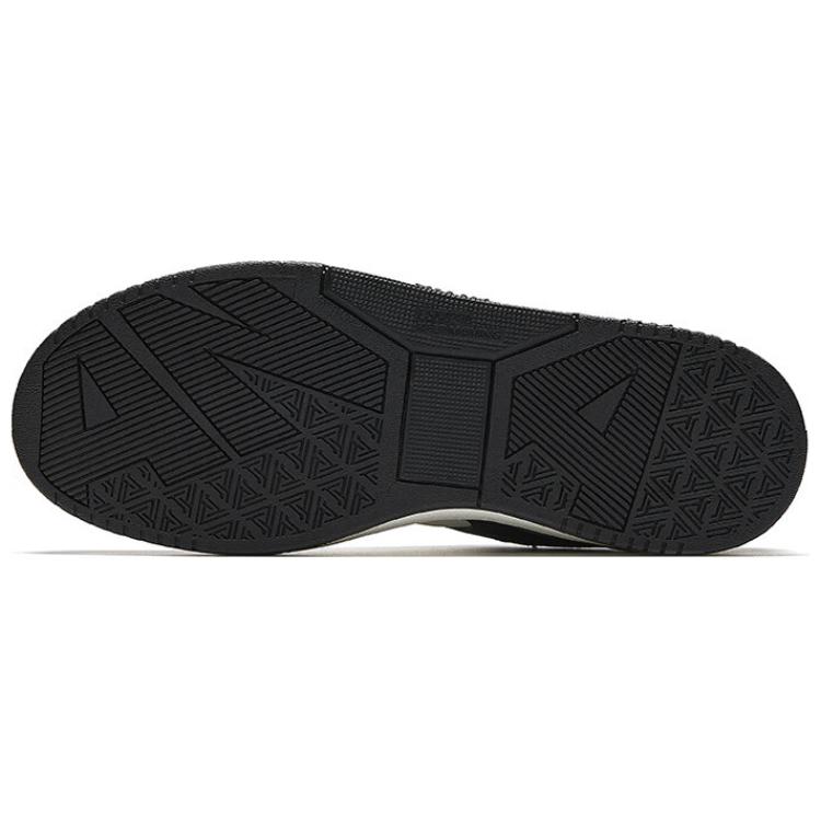 Anta Classic Comfortable Fashion Shock Absorbing Wear Resistant Height Increasing Low Top Sneakers Men Sneakers White Black 112548010-1