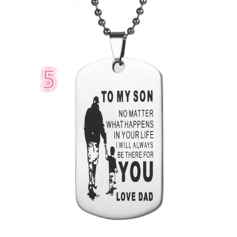Mum Son Pendant Necklace Birthday Gift 