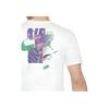 Jordan Fun Letter Logo Print Breathable Sports Short Sleeve T-Shirt Men Tops White CZ8391-100
