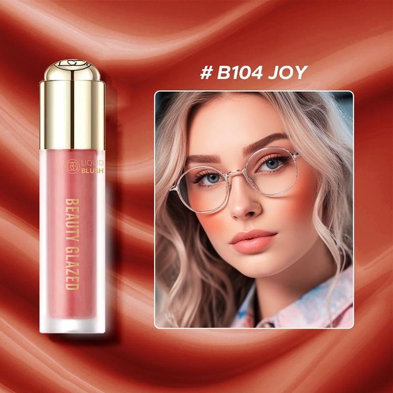 BEAUTY GLAZED – Samtiges Flüssig-Rouge – 5 Farben