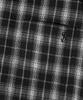LEMAIN SECOND Check Oversized Short Sleeve Shirt [Black]