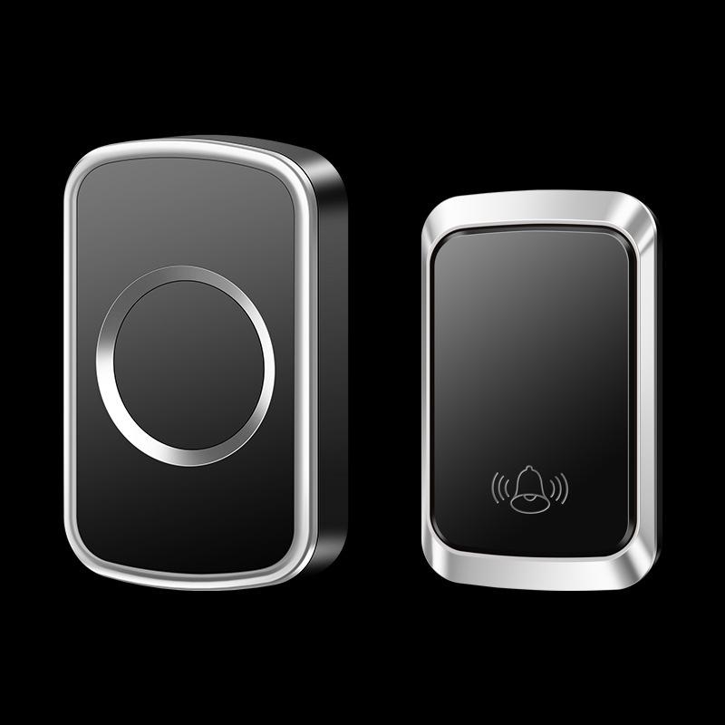 Wireless Waterproof Self-Powered Doorbell for Home with Ultra-Long Range & Battery-Free Remote for Elderly