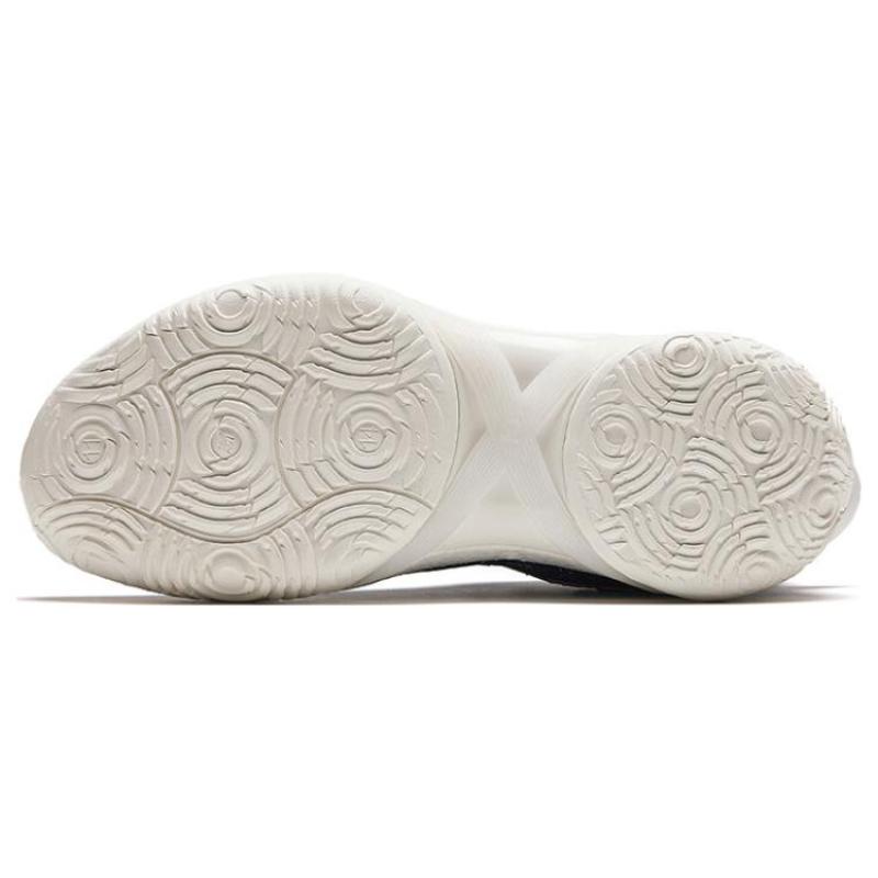 Anta Three point Rain1.0 Nitrogen Technology Cushioning, Wear Resistant Low top Basketball Shoes Men's Blue White Sneakers 912411102-1