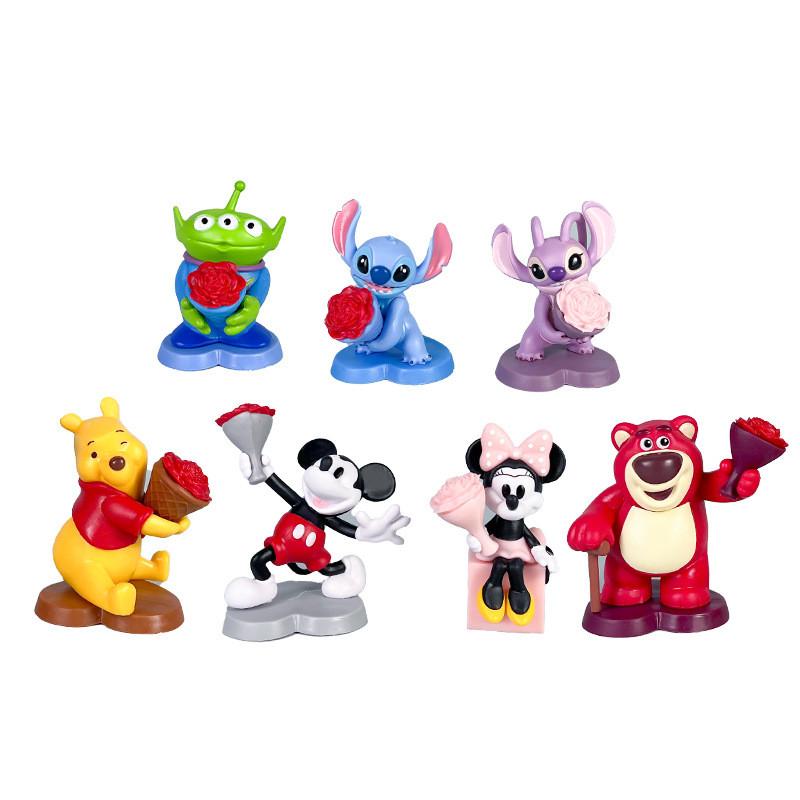 Lilo Stitch Pvc Collectible Figure With Assembly For Anime Fans