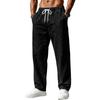 Men's Casual Loose Fit Straight Wide Leg Denim Jeans, Versatile Everyday Pants