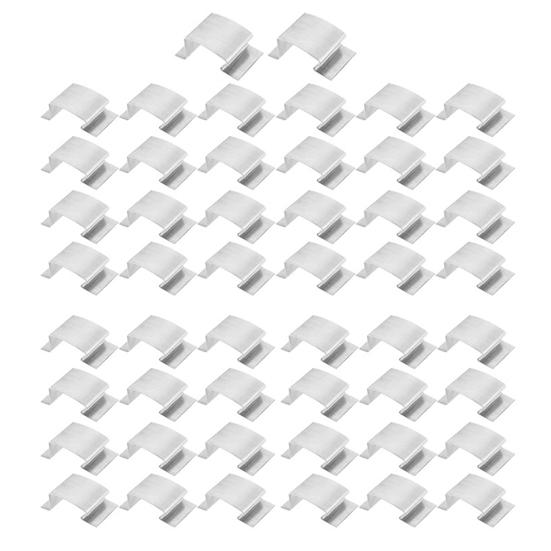 Drivhusglassklemmer Rustfritt stål Fjærklemmer Rustbestandige Drivhusglassklemmer