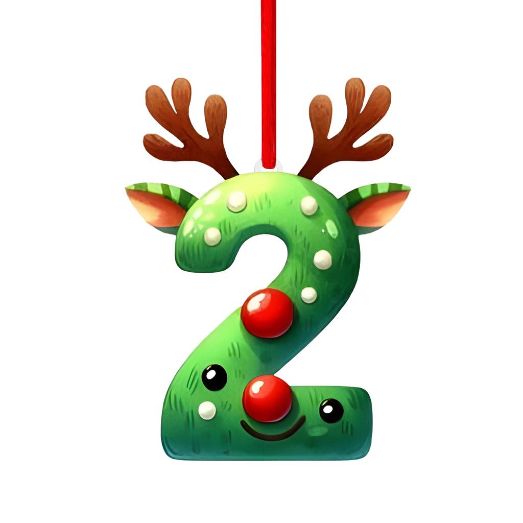 26 Letter,Christmas,Ornaments,Acrylic,1