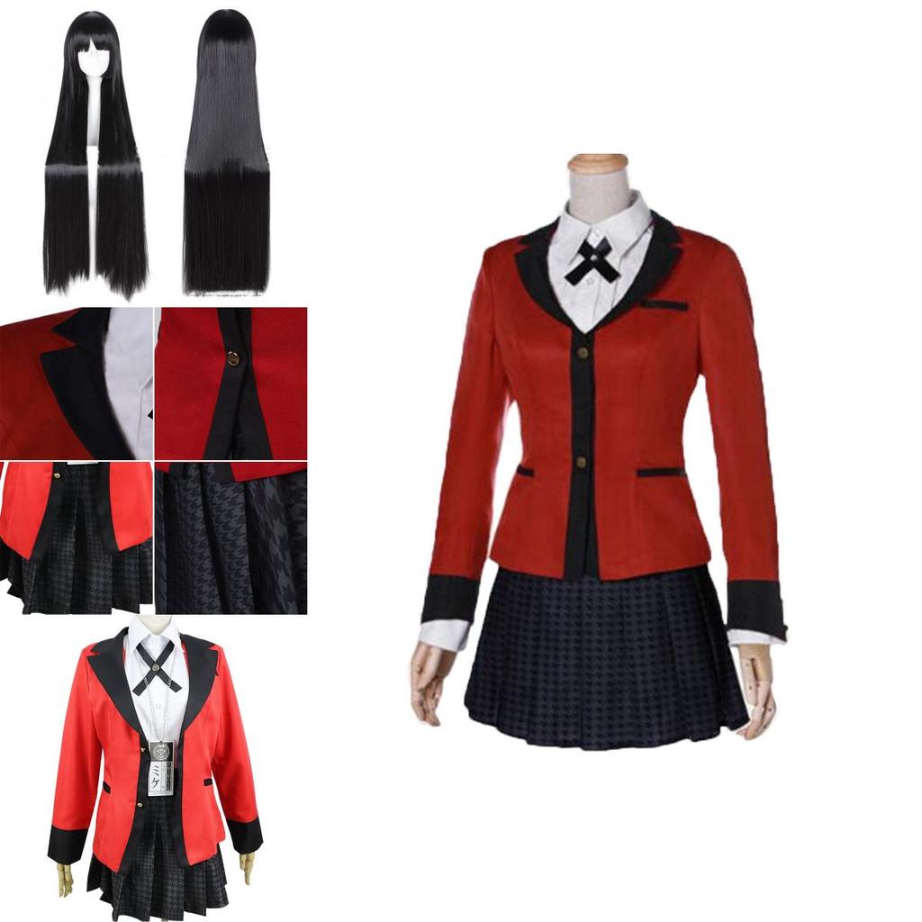 Exquisite Kakegurui Jabami Yumeko Costume Outfit With Perfect Stitches For Halloween