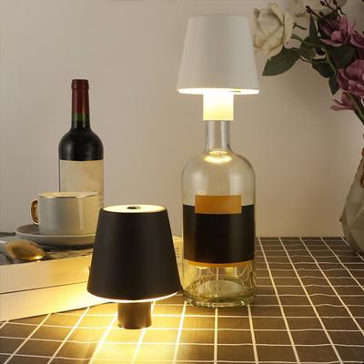 LED Weinflaschenlampe 3 Farben Helligkeit einstellbar Wiederaufladbar Kabellos