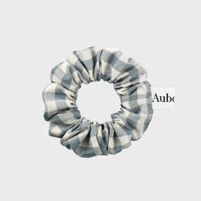 Daily Gingham Check Hair Scrunchie_5 Colors