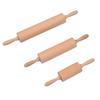 Unpainted Unwaxed Beech Wood Rolling Pin for Dough and Dumplings
