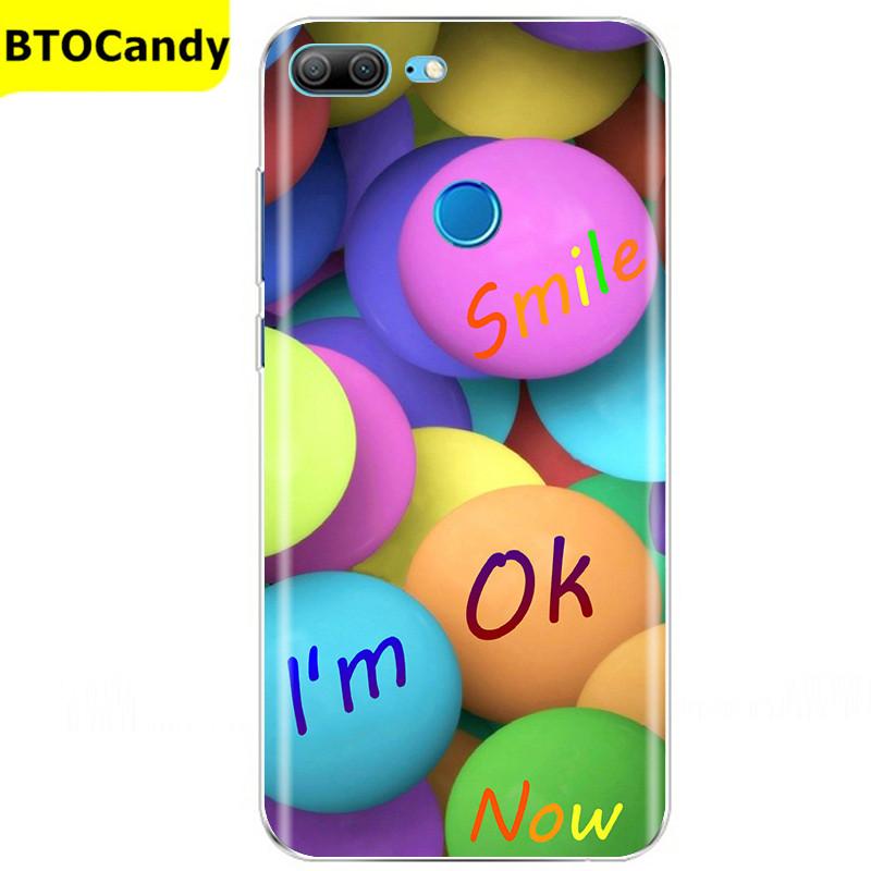Etui For Honor 9 Lite Etui Kwiat Miękki Silikon Couqe Etui na Telefon Huawei Honor 9 Lite Etui Na Tył Honor9 9lite Coque Funda