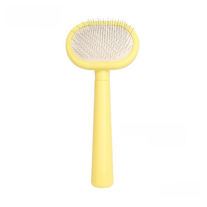 Pet Hair Removal Comb: Mini Cat Grooming Brush for Hair Pulling & Pin Comb
