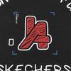 Skechers Colorful Casual Series Letter Pullover Sweatshirt Unisex sweatshirt Black L421U171-0018