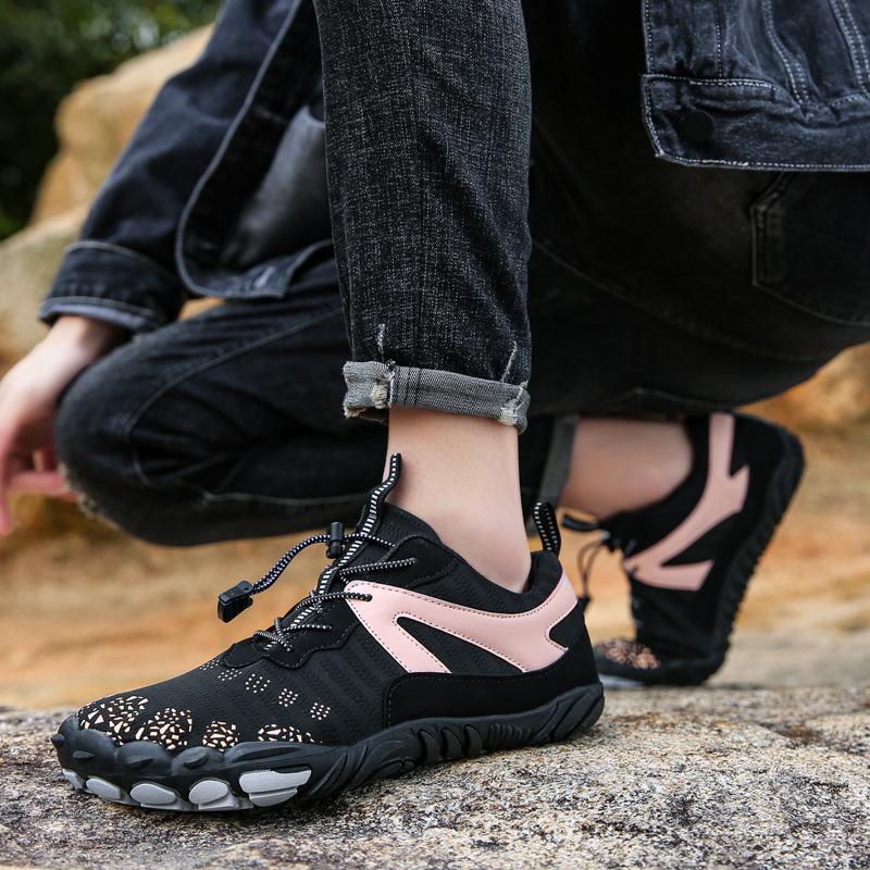 Unisex schnelltrocknende Fünf-Finger-Wasserschuhe für Outdoor-Radfahren, Strand, Schwimmen und Angeln