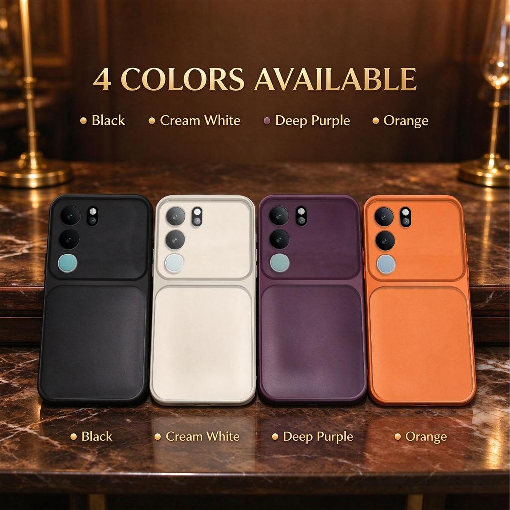 Soft TPU Phone Case for Vivo V29 5G With Full Lens Protection Cover