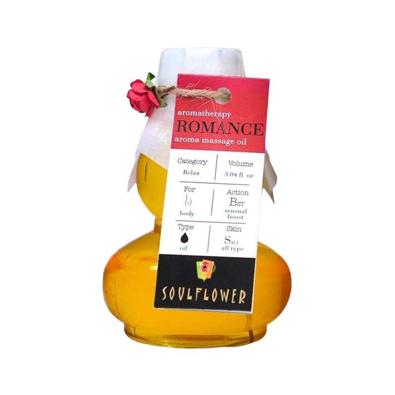 Ароматическое массажное масло Романтика (90 мл), Romance Aroma Massage Oil,  Soulflower