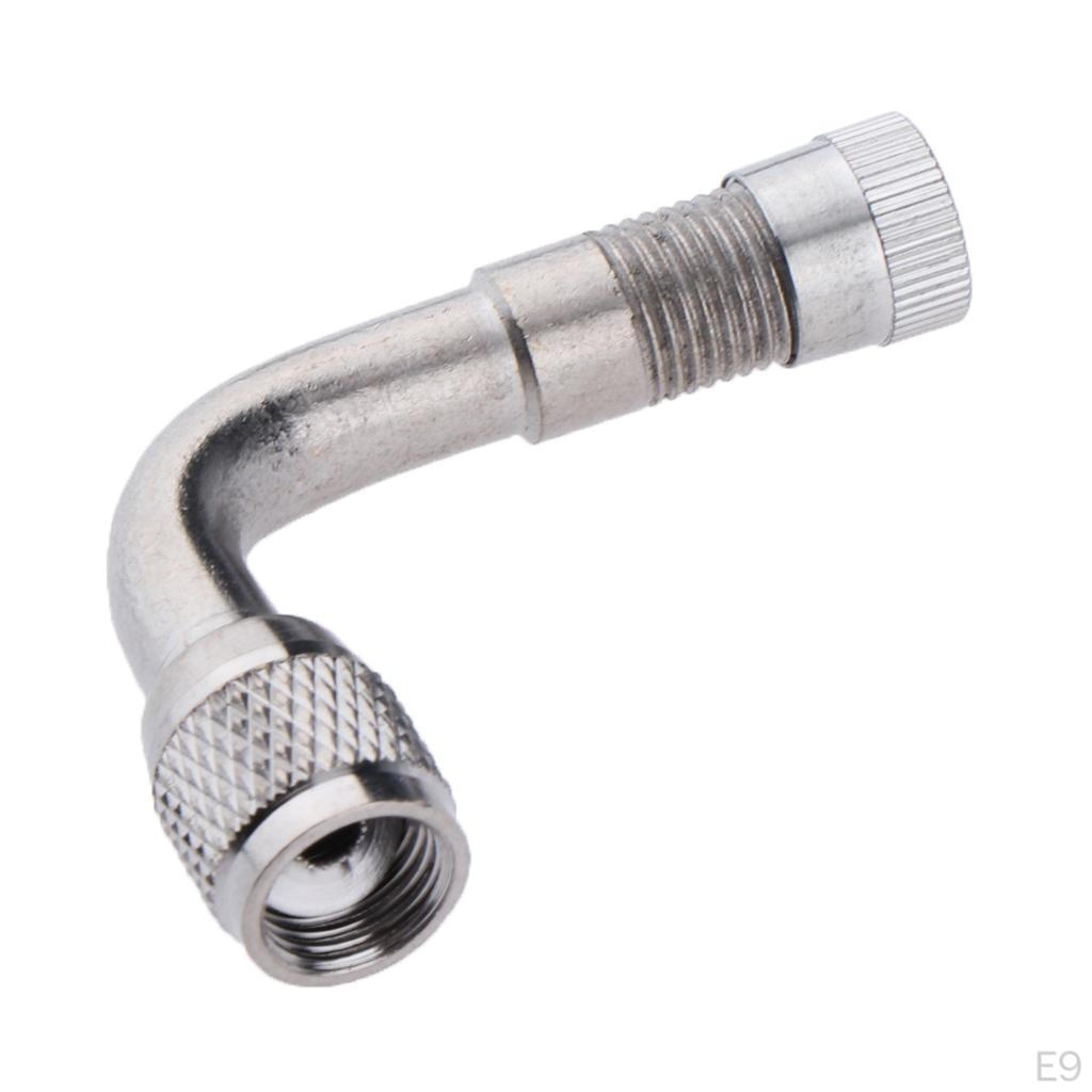 Car Motorcycle Tire Brass 45/90/135 Degree Lengthened Inflatable Tube