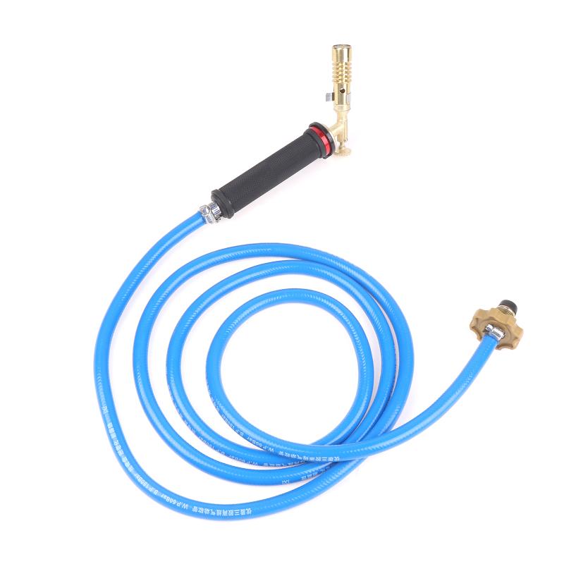 2.5M Flame Welding Torch Copper Aluminum Soldering Tool Liquefied Propane Gas Torch For Metal Melting Home Repair