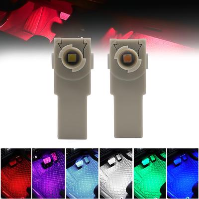 LED Interior Light Foot Lamp for Toyota Multicolor [2 Pieces] (red) [product]