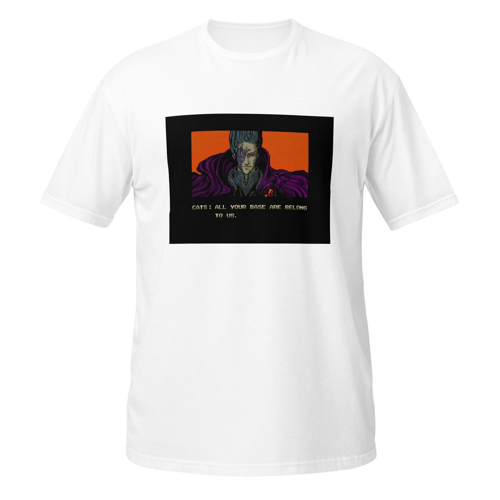 All Your Base Are Belong To Us Zero Wing T-Shirt S разноцветный