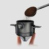 Collapsible Coffee Filter Portable Stainless Steel Drip Coffee Tea Holder Funnel Basket Reusable Tea Pot Holder Coffee Dripper