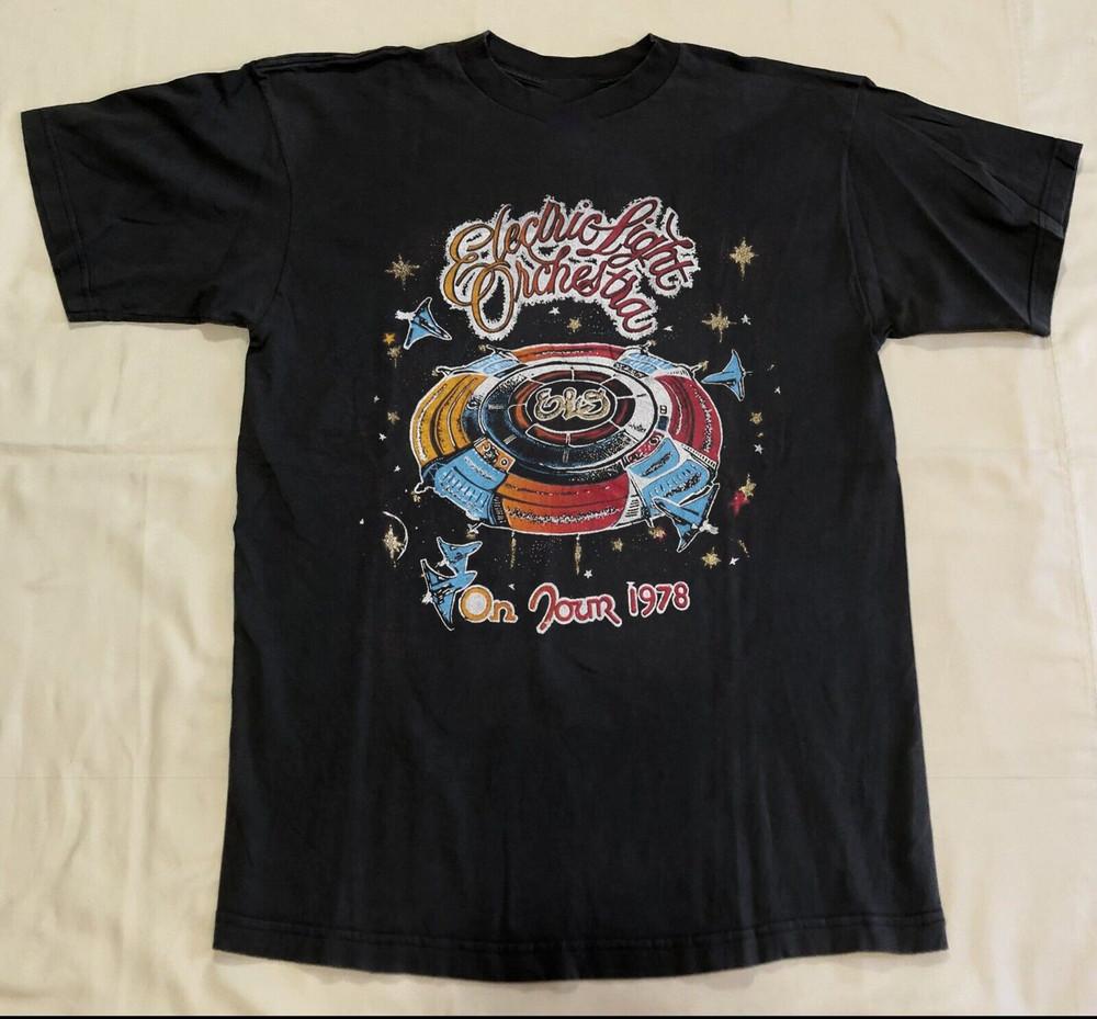 Electric Light Orchestra On Tour Tee Gift Unisex Adult Shirt S-4XL