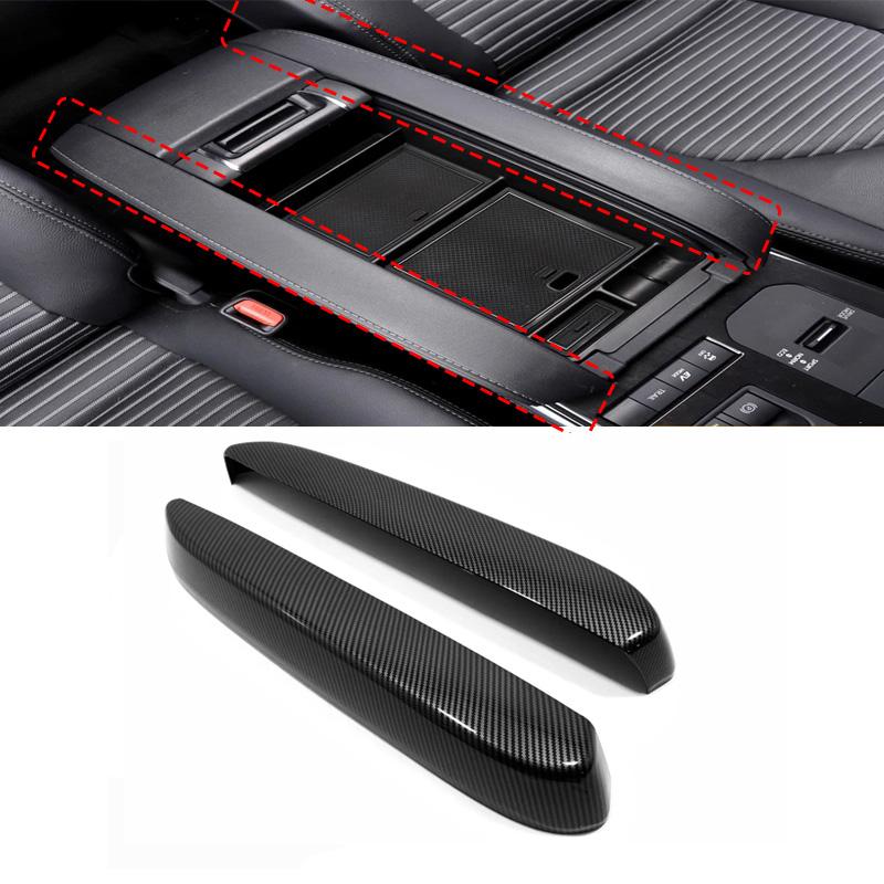 For Toyota Highlander    ABS carbonfiber look window lift swtich trument Console Gear Water Cup  Air Vent Trims