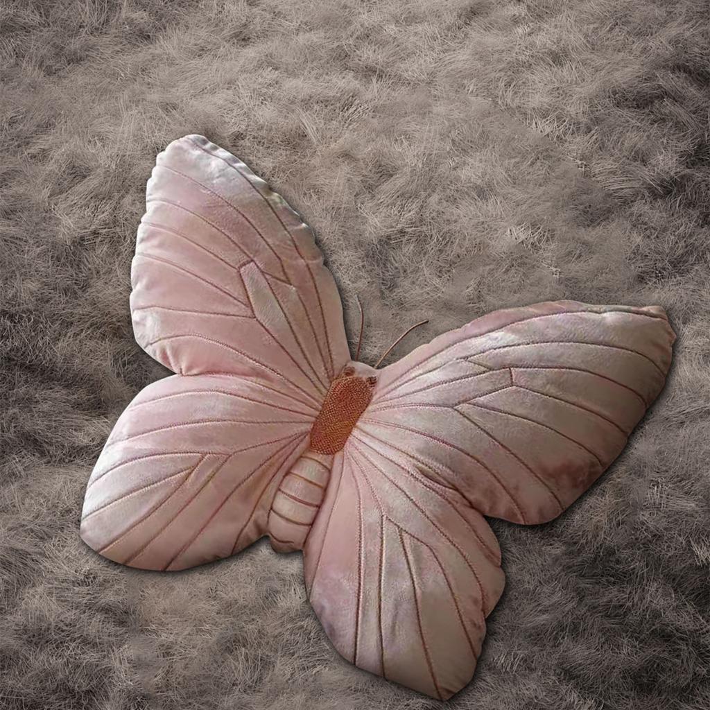 Butterfly Pillow Cushion Plush Toy Girl Pillow Doll Home Aestheticc Pillow