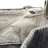 EURO WORK Logger Corduroy Logger Pants Charcoal Gray Work Men's Used