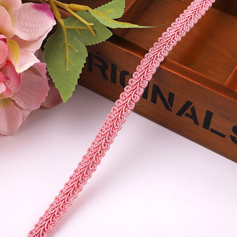40 Yards Braided Lace Wedding Decoration Fabric Curve Lace Trim Ribbon DIY Craft Sewing Accessories Centipede Lace Wholesale
