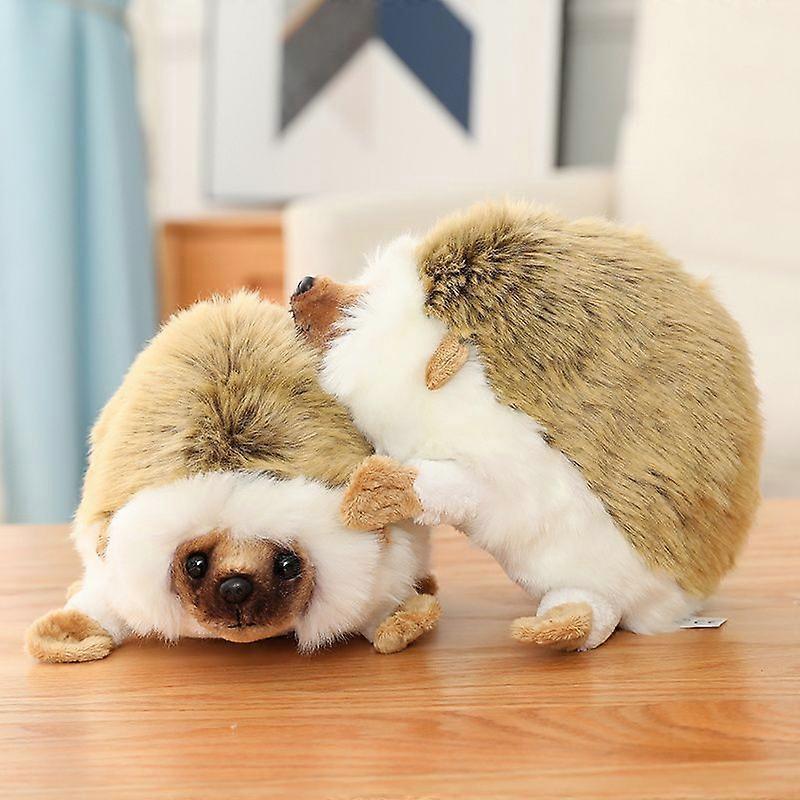 GaiBoSiLifelike Hedgehog Plush Toy 20CM Stuffed Animals Simulation Hedgehog Soft Doll Kids Toys Birthday Christmas Gift for Children