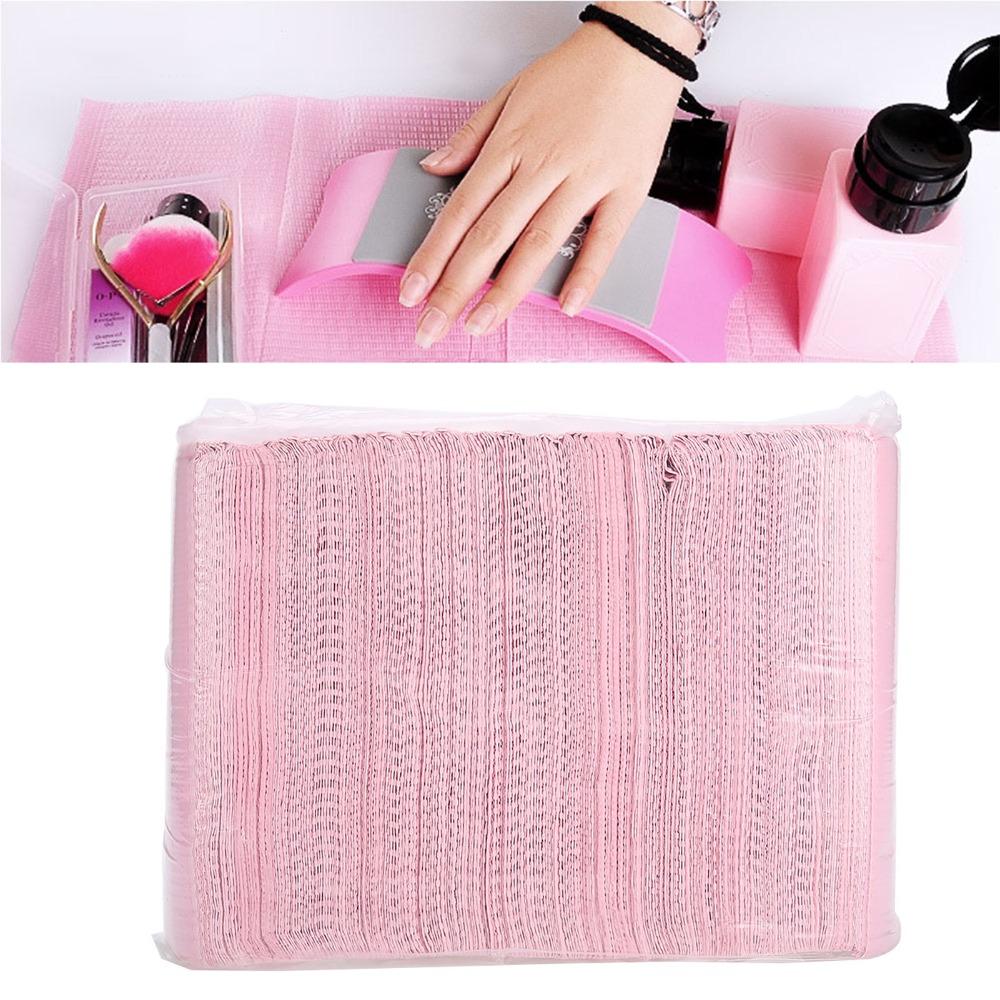 125PCS Waterproof Nail Paper Table Mats Disposable Tattoo Clean Pad Manicure Mat Nail Salon