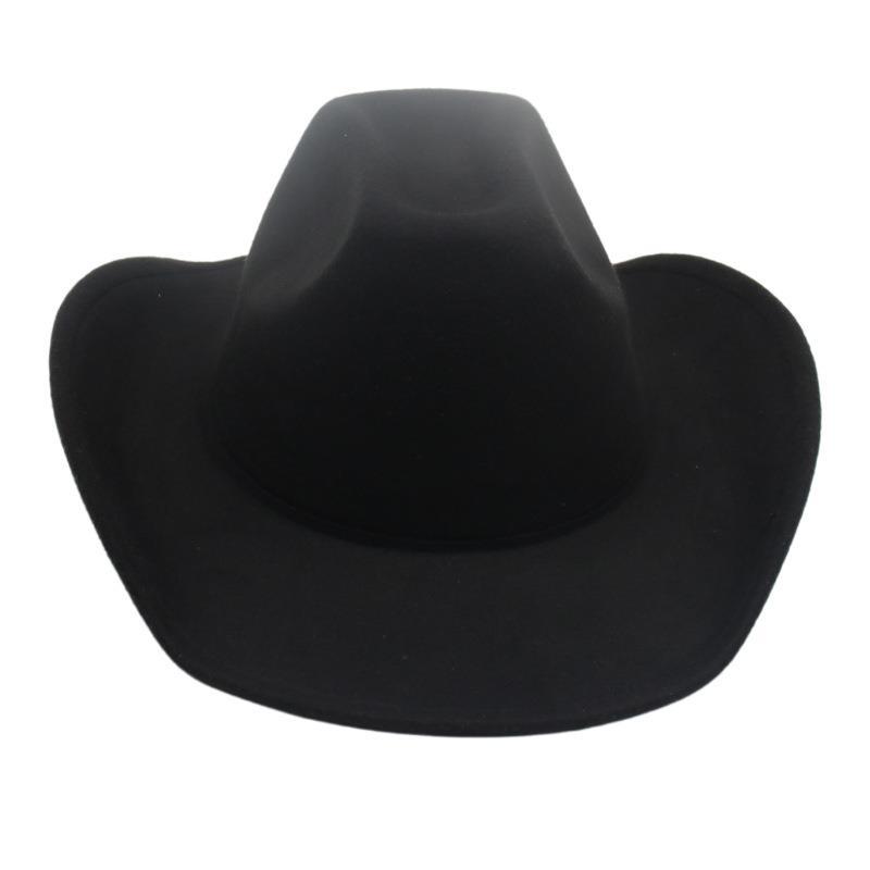 Ny Hög Hatt Herr- Och Damkläder High-End Brittisk Stil Gränsöverskridande Hetsäljande Europeiska Och Amerikanska Cowboyhattar, Berömd Stil Tibetanska Grossisthattar