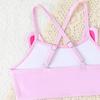 2026 Europe New Cute Girls' Two-piece Bikini Toddler Swimsuit