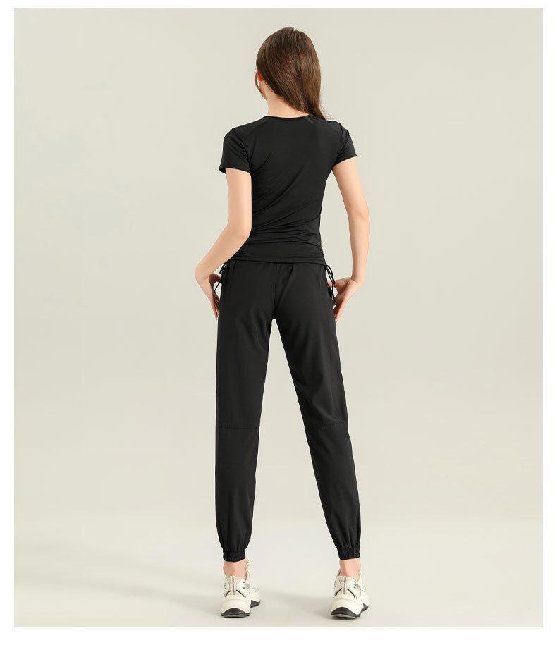 Women's Petite Quick-Dry Jogger Pants for Running, Fitness, Hiking, and Travel