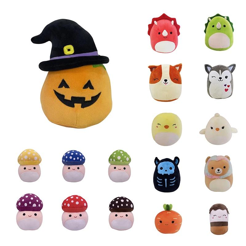 And Cuddly Squishmallow Plush Toy Featuring Stump The Skeleton Squad Bouncer**