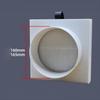 BHBL Duct Air Filter HEPA Ventilation Duct Air Filter for Pipes Fresh Air System Duct Fan Purification Box Air Filter Screen