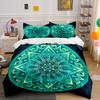 Mandala Art 3-Piece Set Decor Soft Comfortable Duvet Cover Bedding Set Included 1*Duvet Cover & 2*Pillowcases, Gift