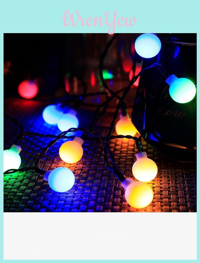 Waterproof Led Solar String Lights For Fairy Garden Decorations