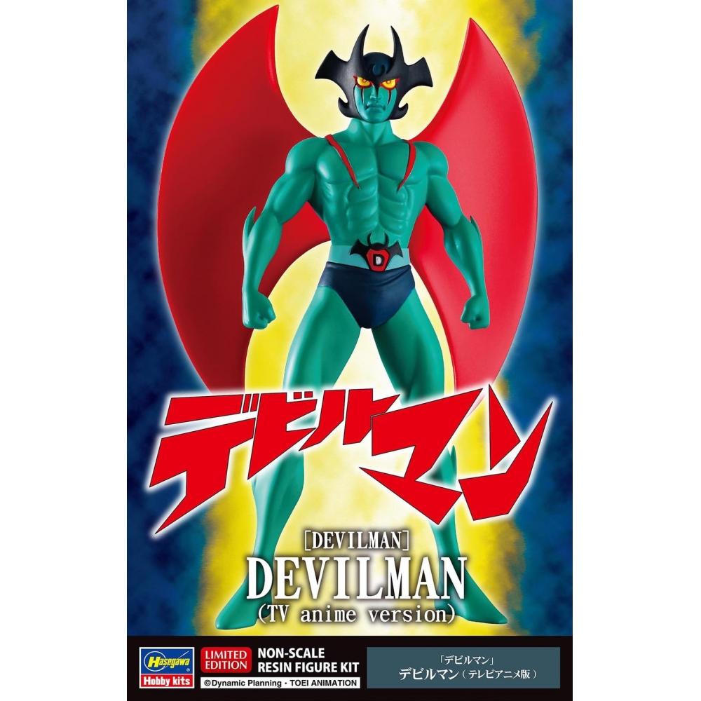 Hasegawa Devilman Devilman (TV anime verzia) neškálová nenafarbená živicová stavebnica SP609
