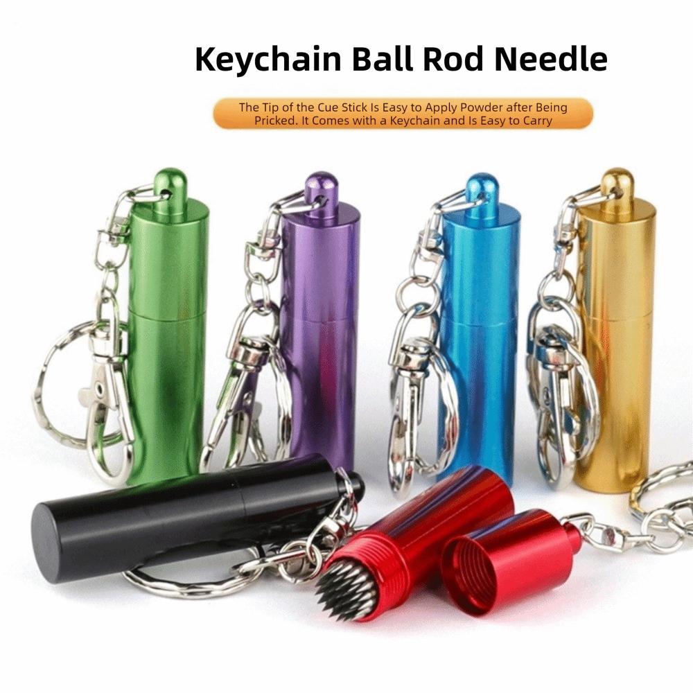 Metal Billiard Pool Cue Tip Shaper 3 In 1 Puncture Repair Tool  Repair Cue Tip Stick Accessorie