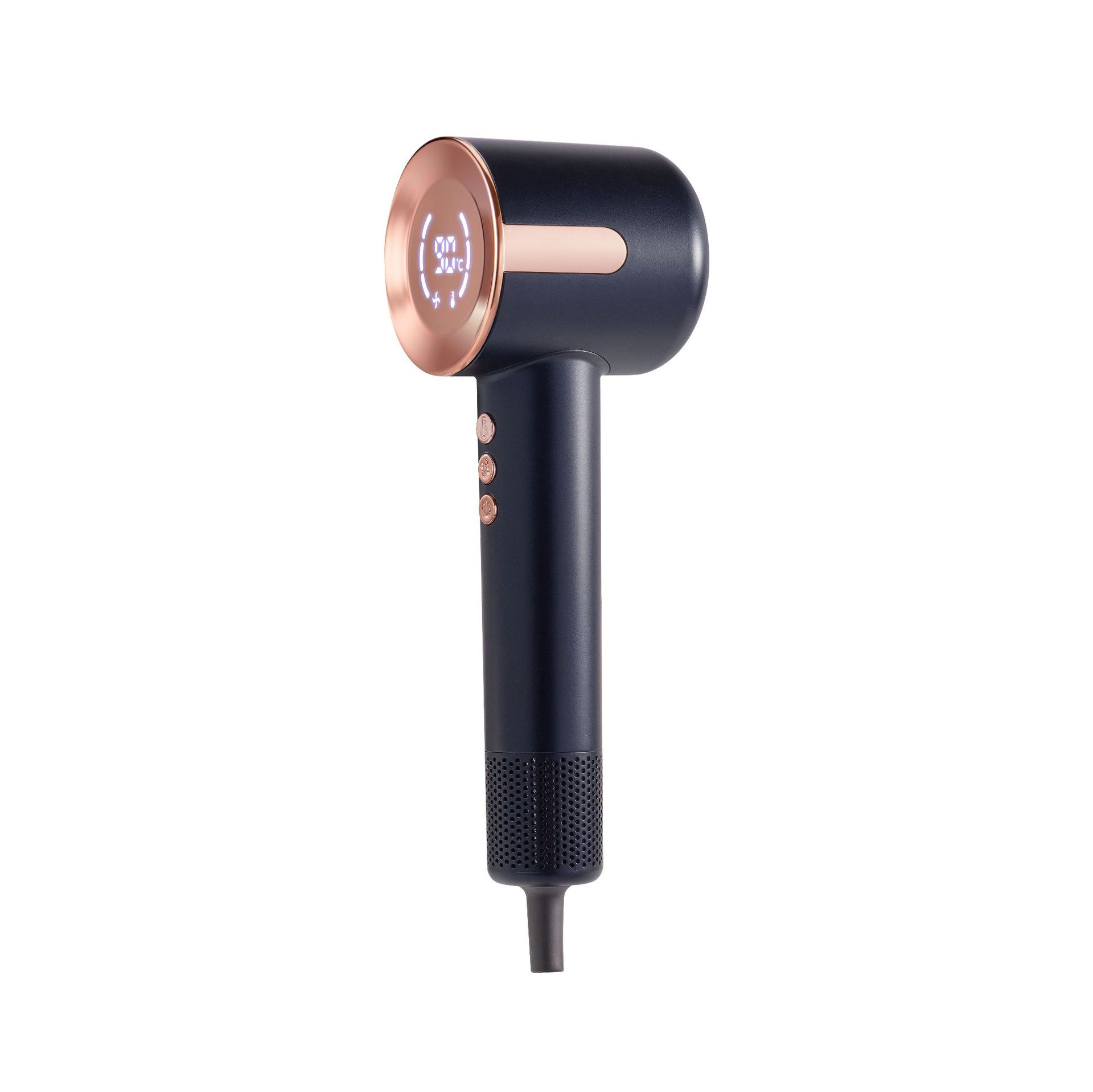 

Фен бытовой отрицательный ион высокой мощности высокоскоростной фен для волос тёмно-синий