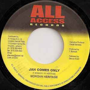 

7inch Record MORGAN HERITAGE Jah Comes Only AA0010 All Access 2004 Jamaica Reggae Ska Dub Used